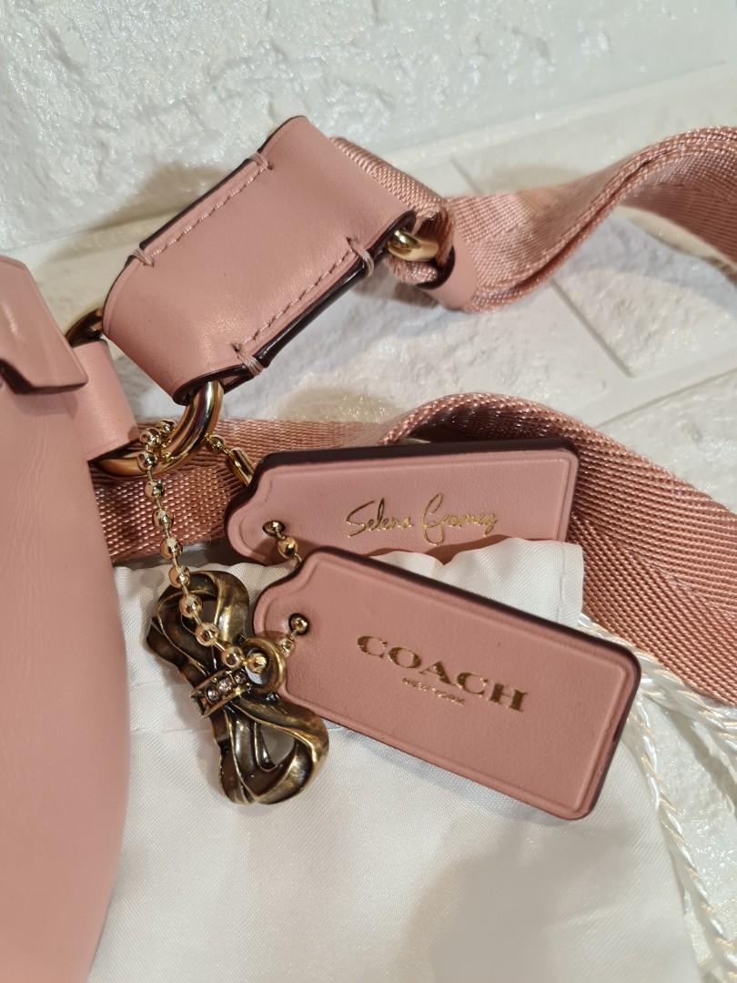 Coach Selena Gomez Pink Fanny Pack Authentic Luxury Bags Wallets on Carousell
