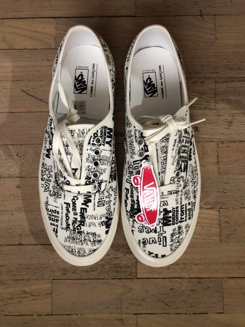 Vans comme de garcon sale
