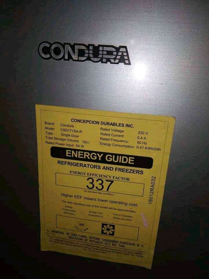 Condura clearance ref watts