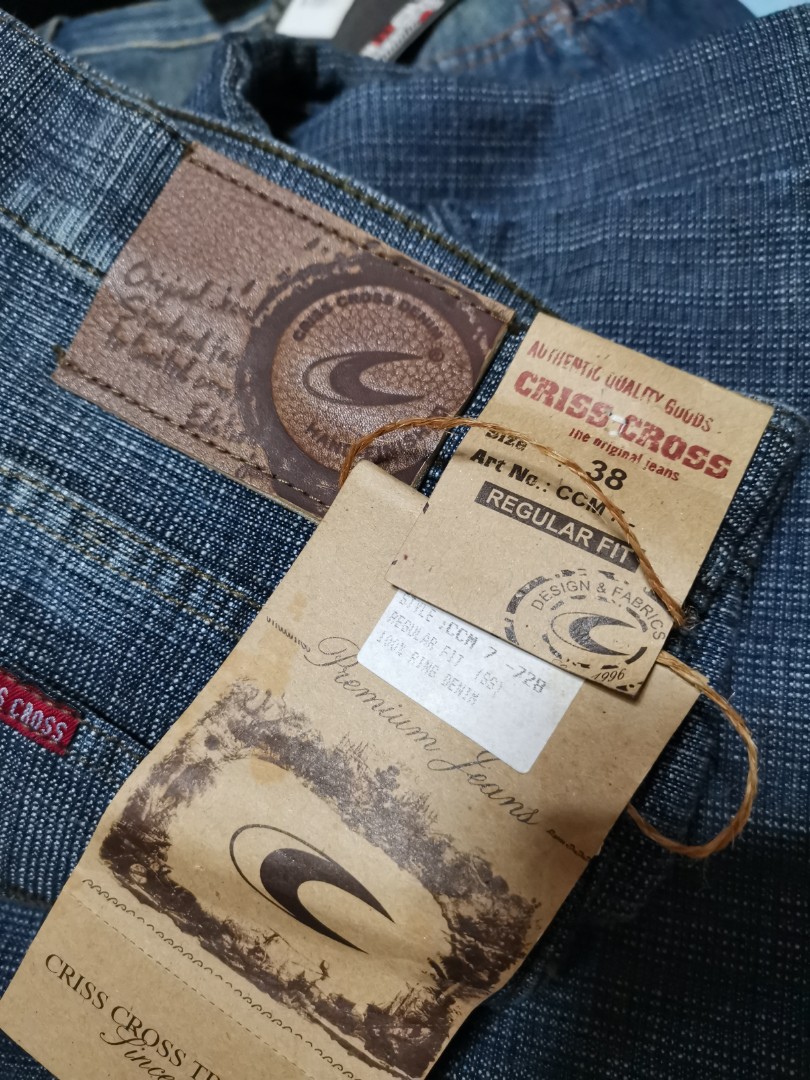 Criss Cross Jeans Men S Fashion Bottoms Jeans On Carousell