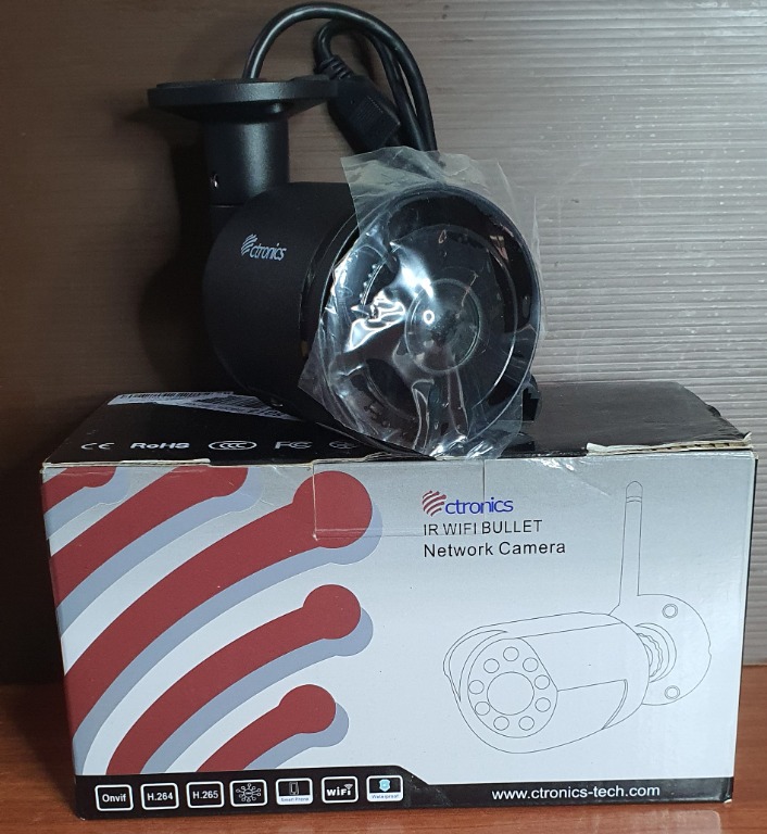 Ctronics ir wifi bullet network camera deals