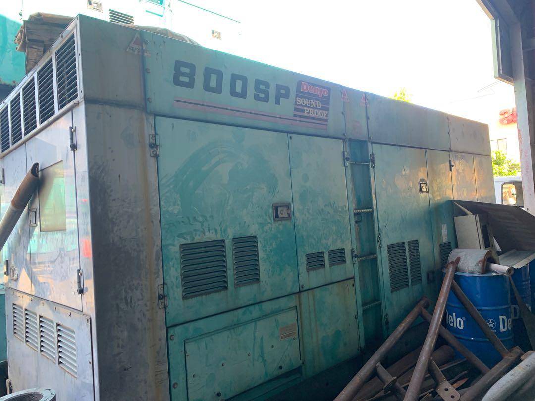 Denyo 800 kVA Generator (Category: Construction Tools & Equipment) located in Manila. Submitted by santiago0721 (Listing ID 1061749491, Image 3). Description: Large Genset Good conditioned Before release: Unit to be repainted, cleaned with new batteries and perform load testing - units also to re conditioned before release to assure good performance of unit. With latest 2020 load testing records Visit us for appointments..