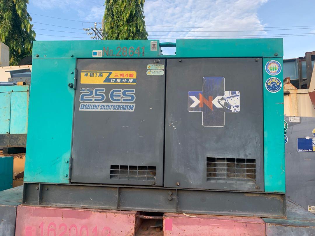 Denyo Generator Ultra Silent 25 kVA (Category: Construction Tools & Equipment) located in Manila. Submitted by santiago0721 (Listing ID 1061748064, Image 2). Description: Slightly used unit Ultra Silent 25 kVA Genset Denyo (Japan) Model: DCA 25US12 Can test thru load bank With latest load test record - unit can be repainted as per customer request .