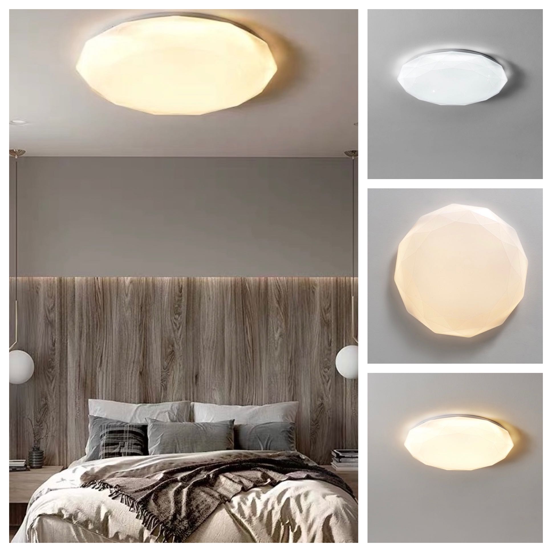 Diamond Led Ceiling Light Furniture Home Living Lighting