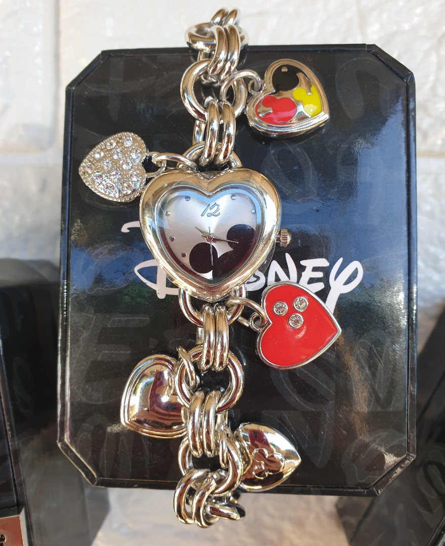 Mickey mouse charm best sale watch