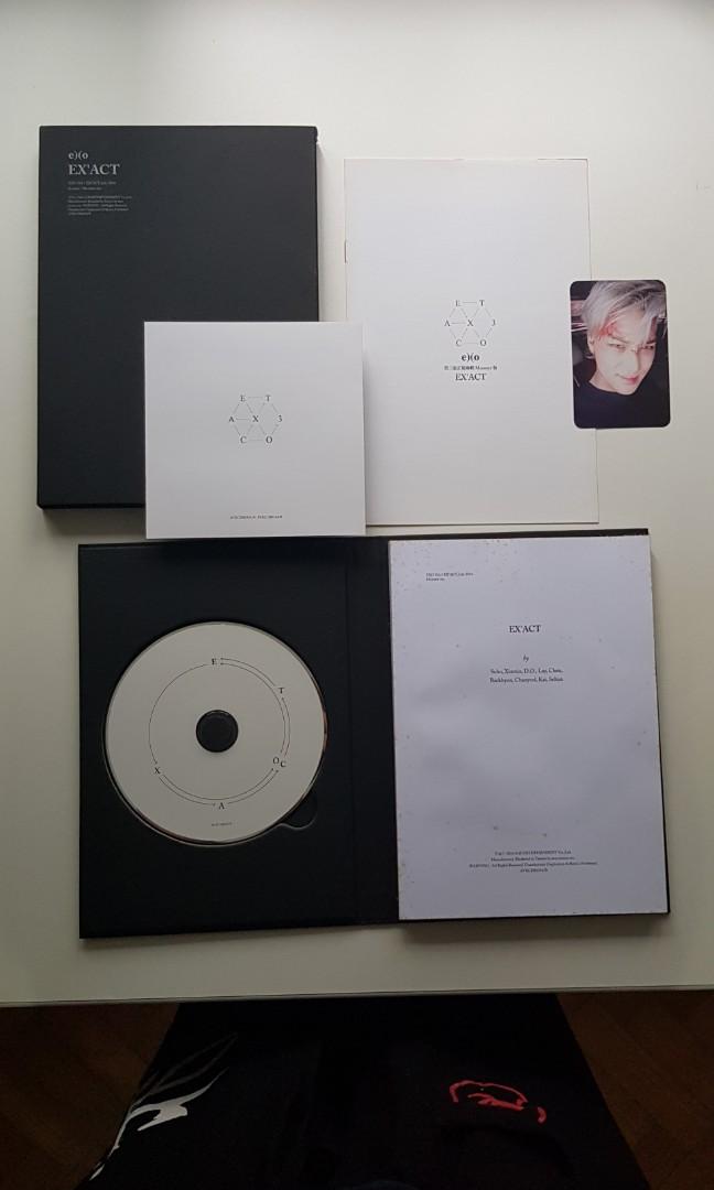 Exo Exact Album With Kai Photocard Hobbies Toys Memorabilia Collectibles K Wave On Carousell