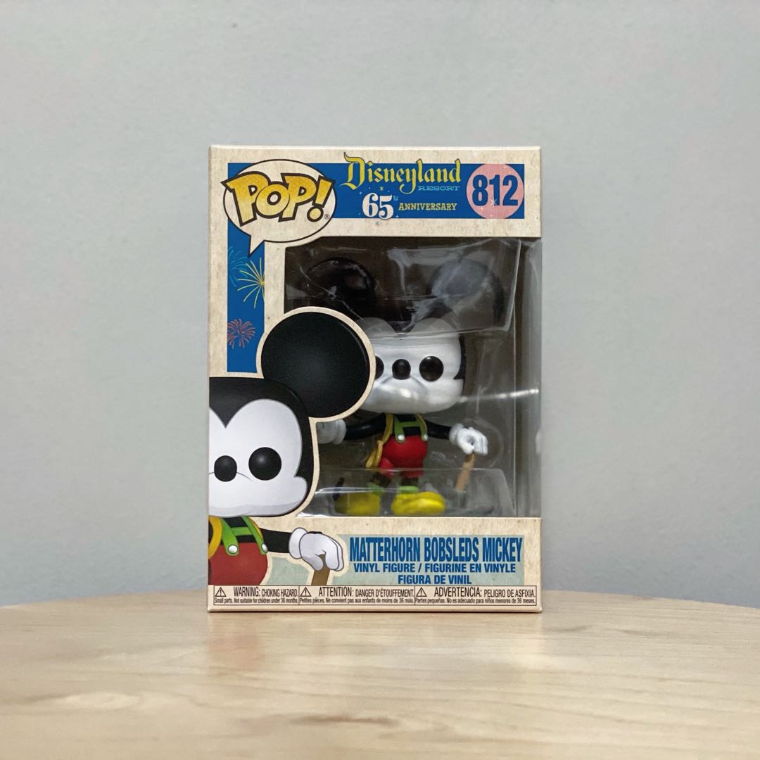 matterhorn bobsled mickey funko pop