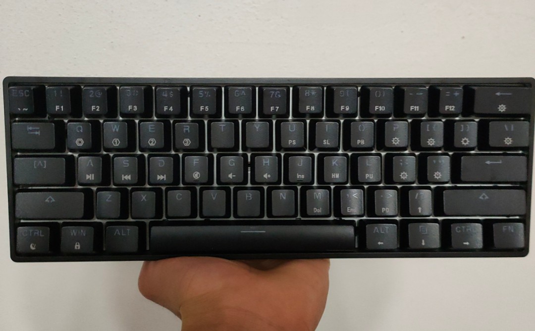 TMKB GK61 60% mechanical keyboard, Computers & Tech, Parts & Accessories,  Computer Keyboard on Carousell
