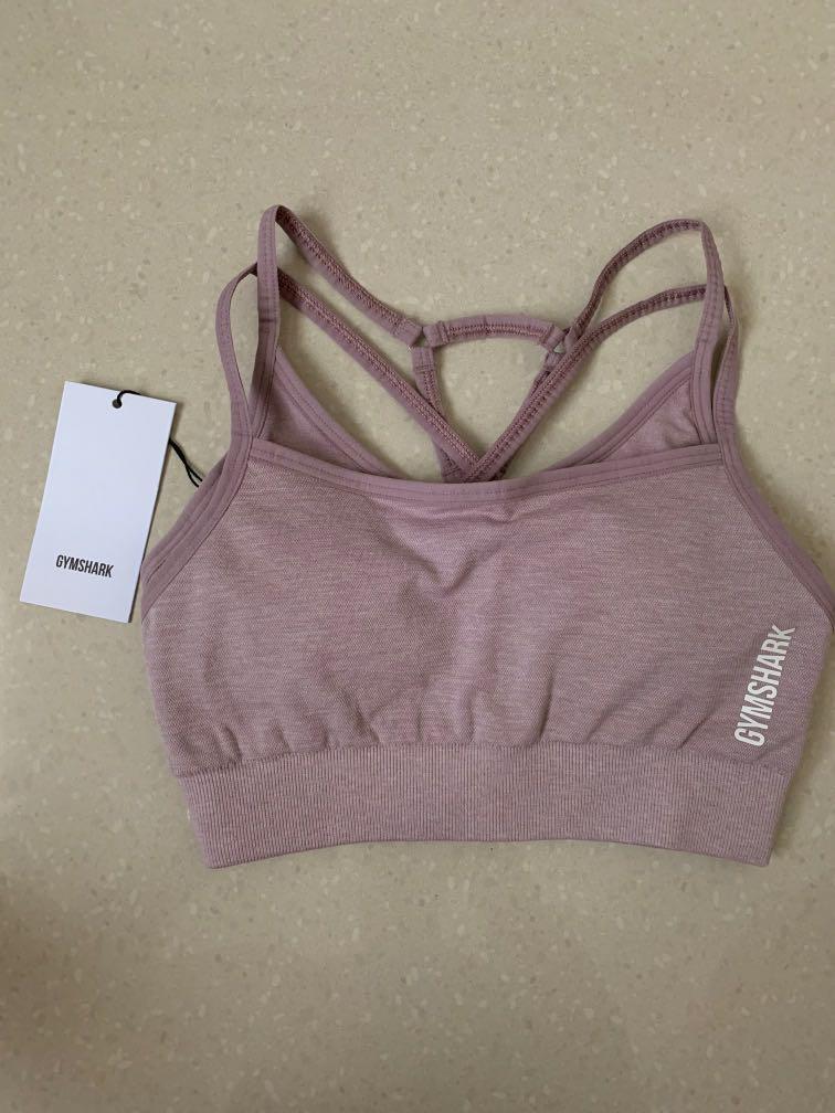 gymshark adapt marl seamless sports bra, Women's Fashion, Activewear on  Carousell