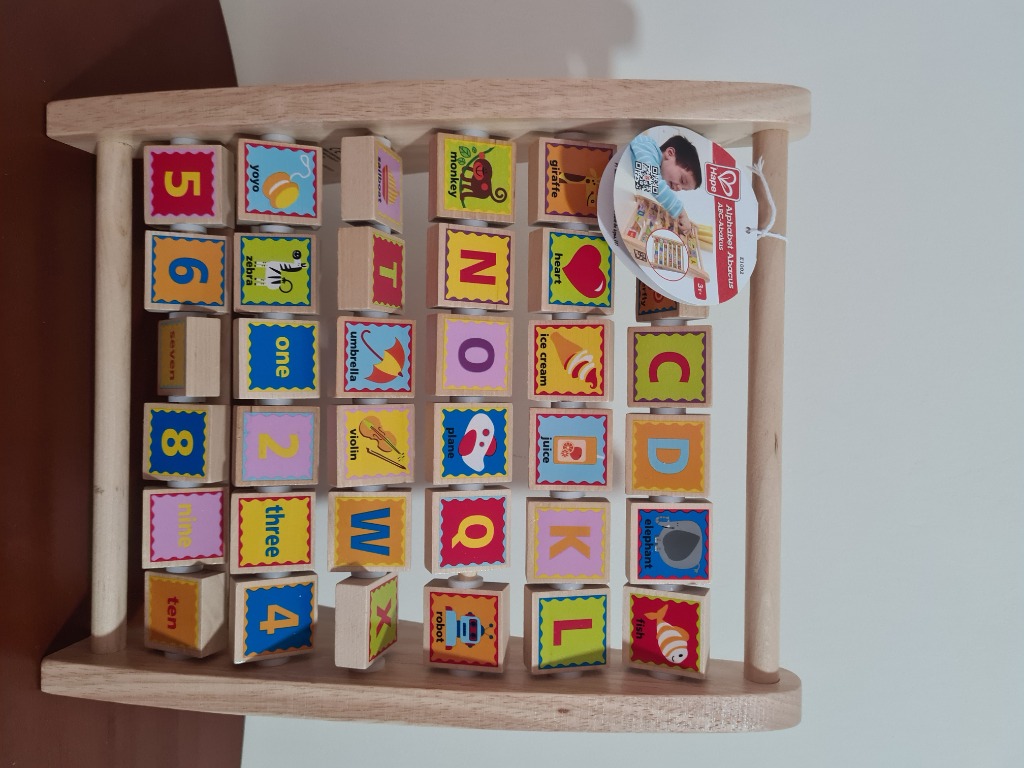 hape alphabet abacus