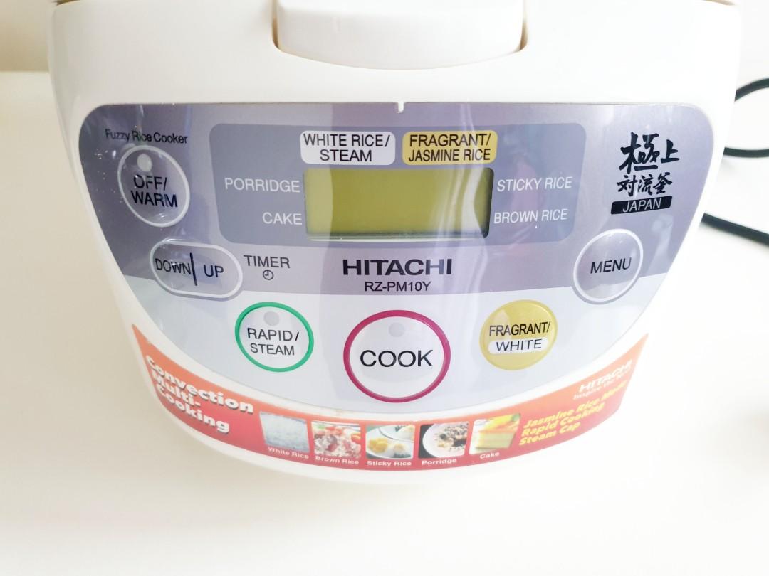Hitachi Convention Multi Cooking Rice Cooker 1L, TV & Home Appliances