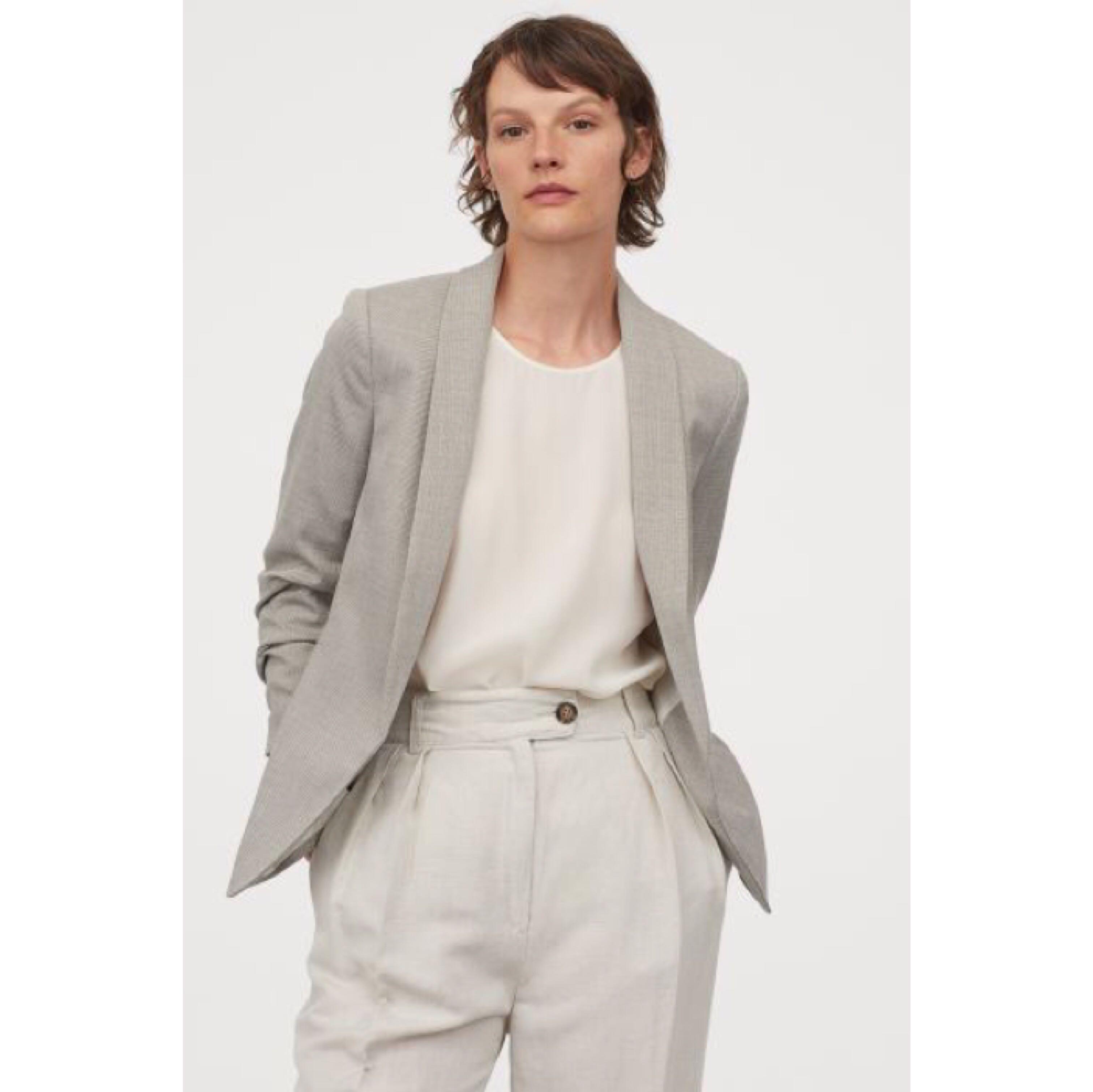 H&m shawl shop collar jacket