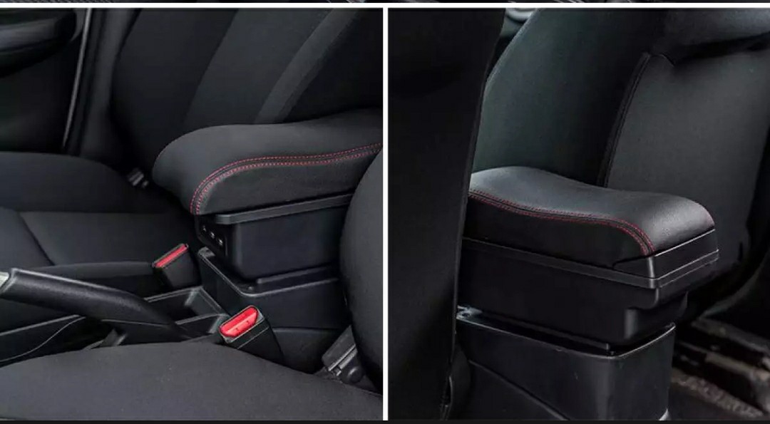 Honda Fit Armrest, Car Accessories, Accessories on Carousell