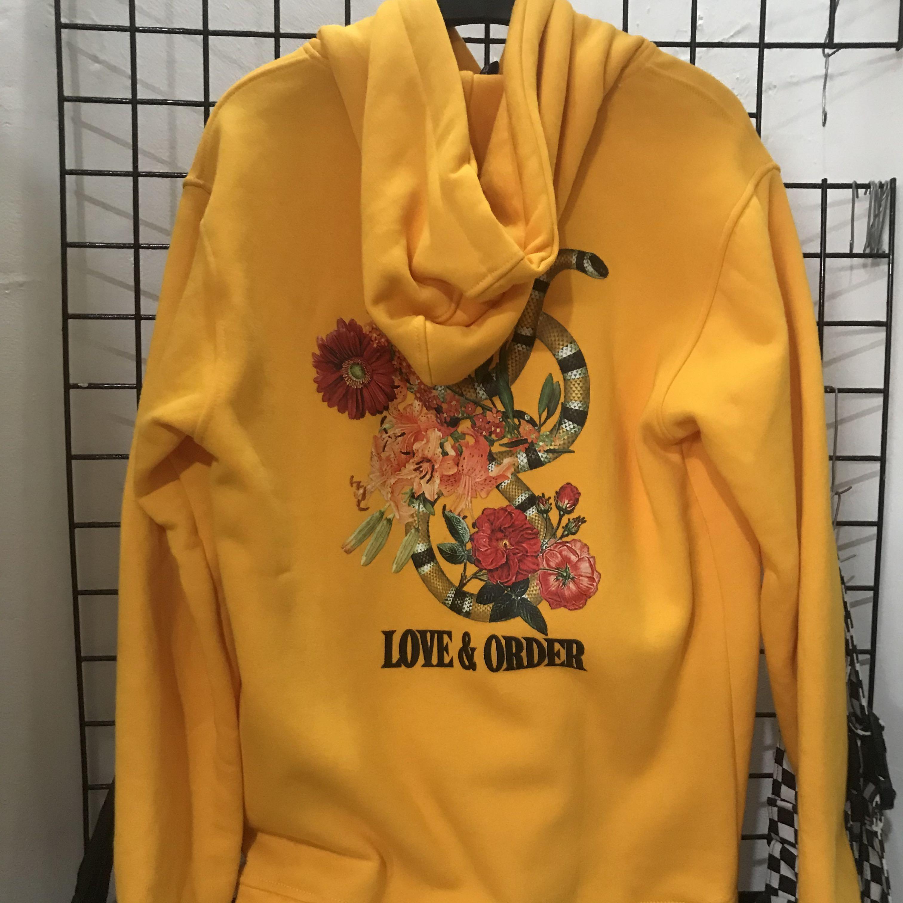 H&m love and order hoodie best sale