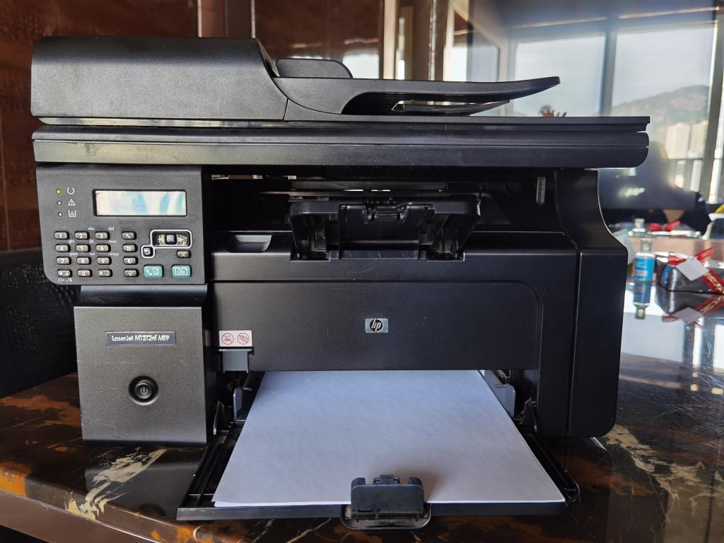 HP LaserJet M1212nf MFP, 電腦＆科技, 打印機及影印機 - Carousell
