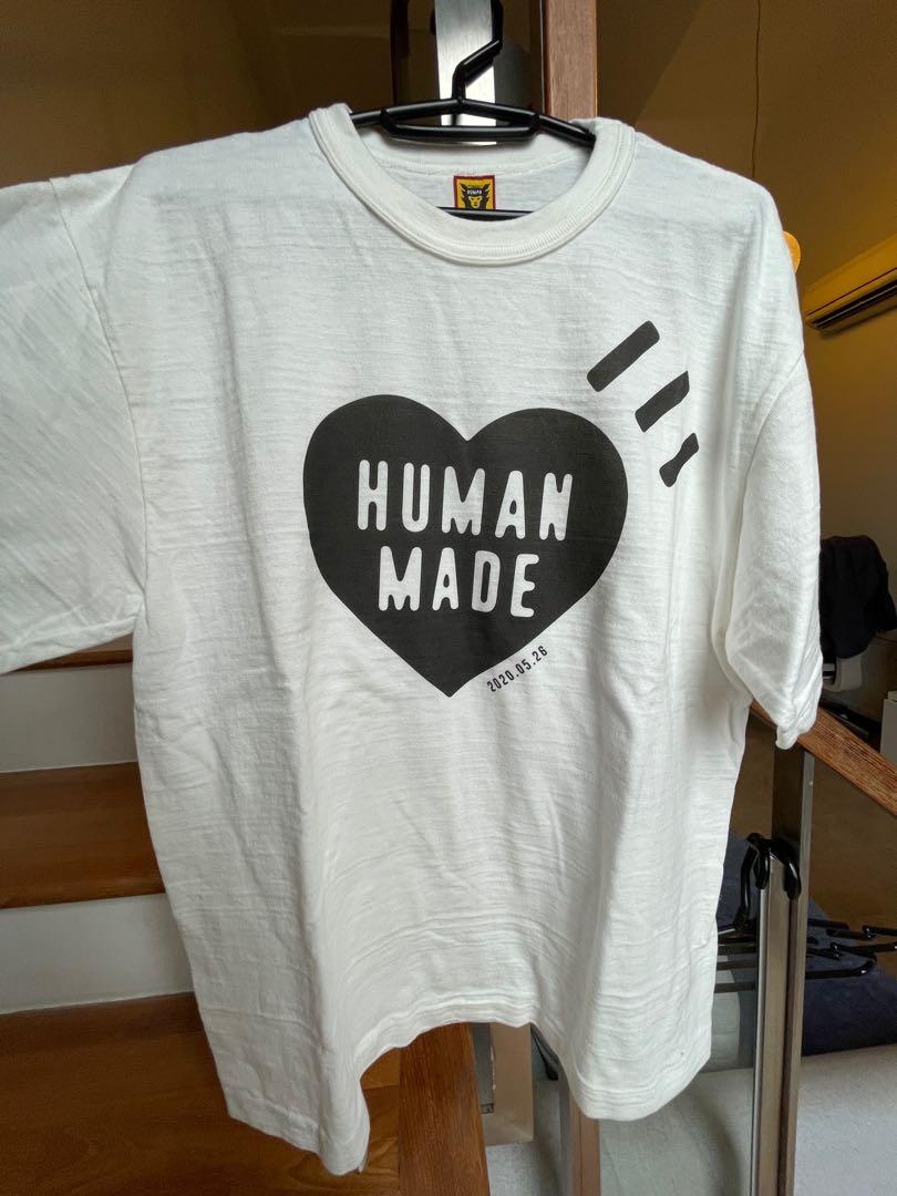 Human Made Heart Logo Tee #2210, Men's Fashion, Tops & Sets, Tshirts & Polo  Shirts on Carousell