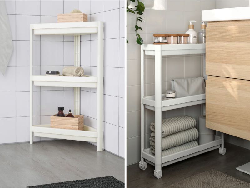 IKEA Bathroom Shelf, Furniture, Shelves & Drawers on Carousell