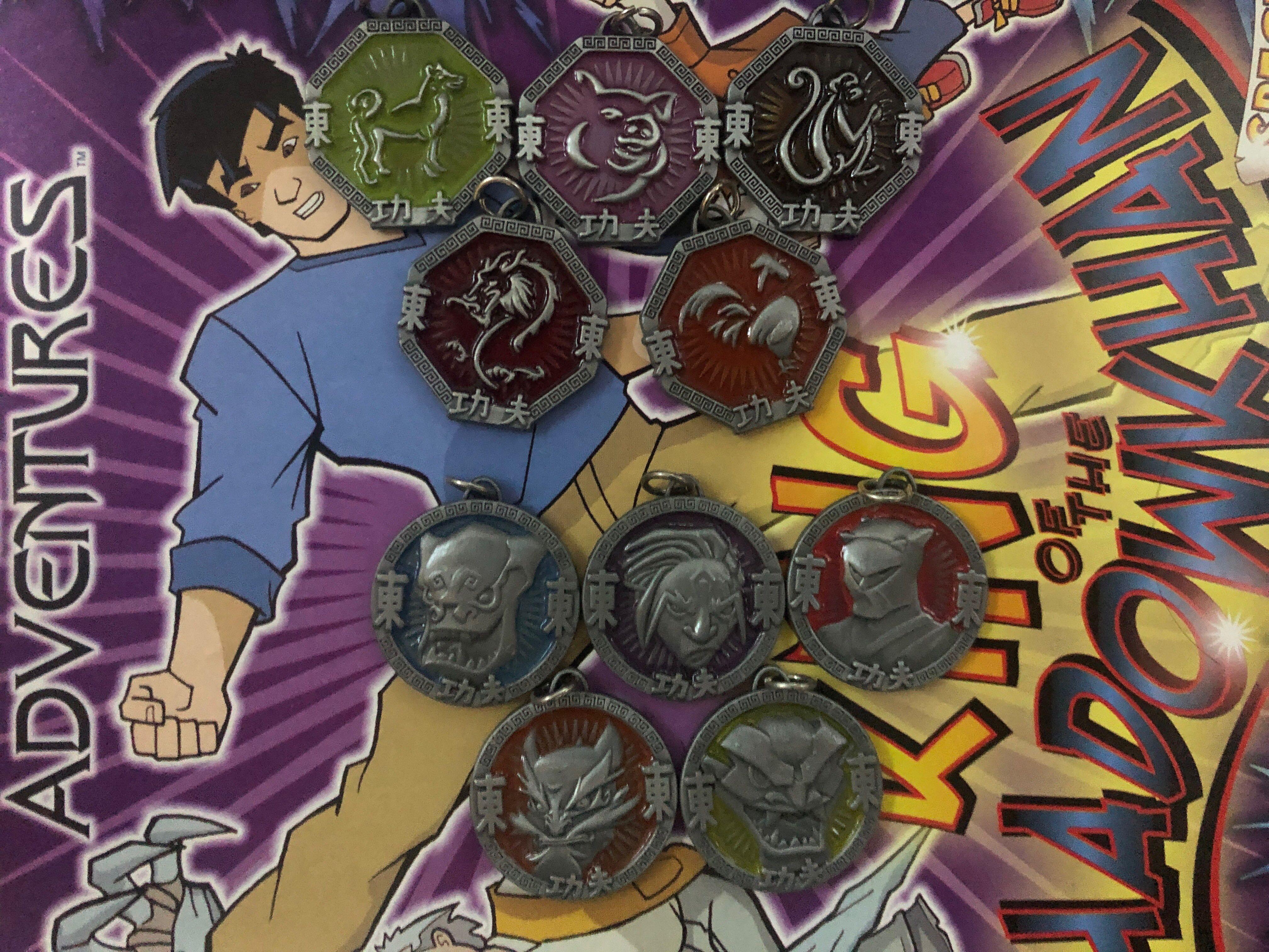 Jackie Chan adventures cards/talismans/magazine, Hobbies & Toys, Toys ...