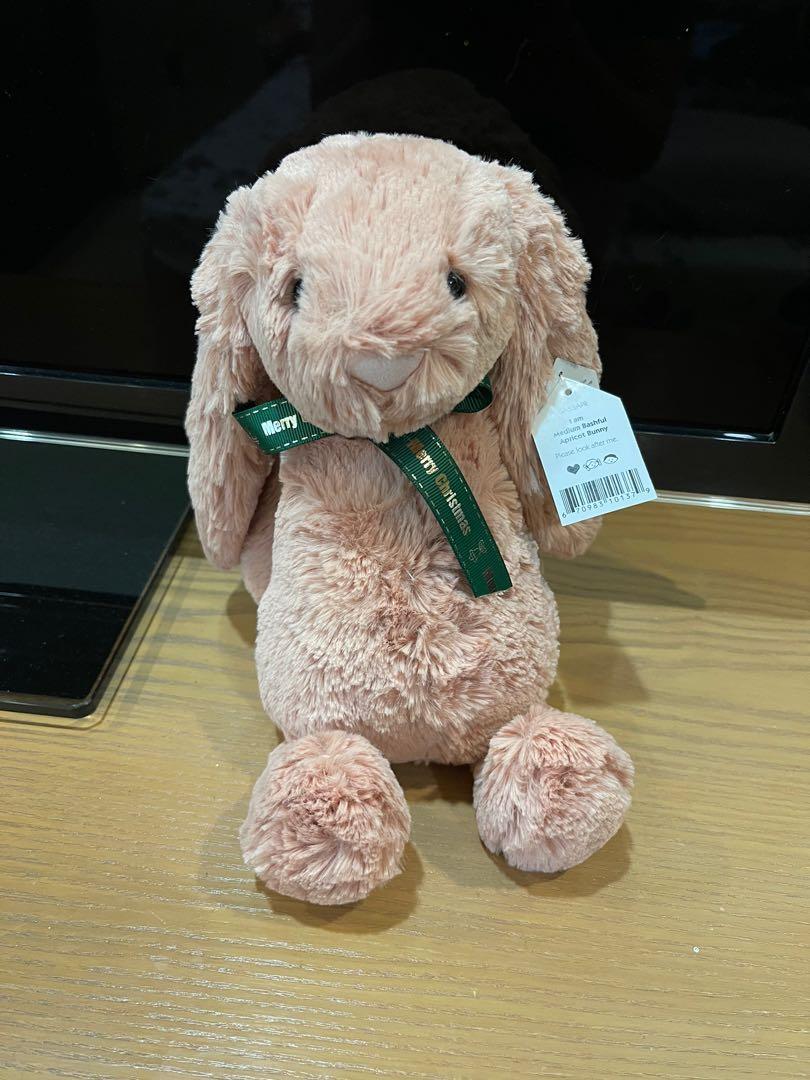 Jellycat Medium Apricot Bunny Hobbies Toys Toys Games on Carousell
