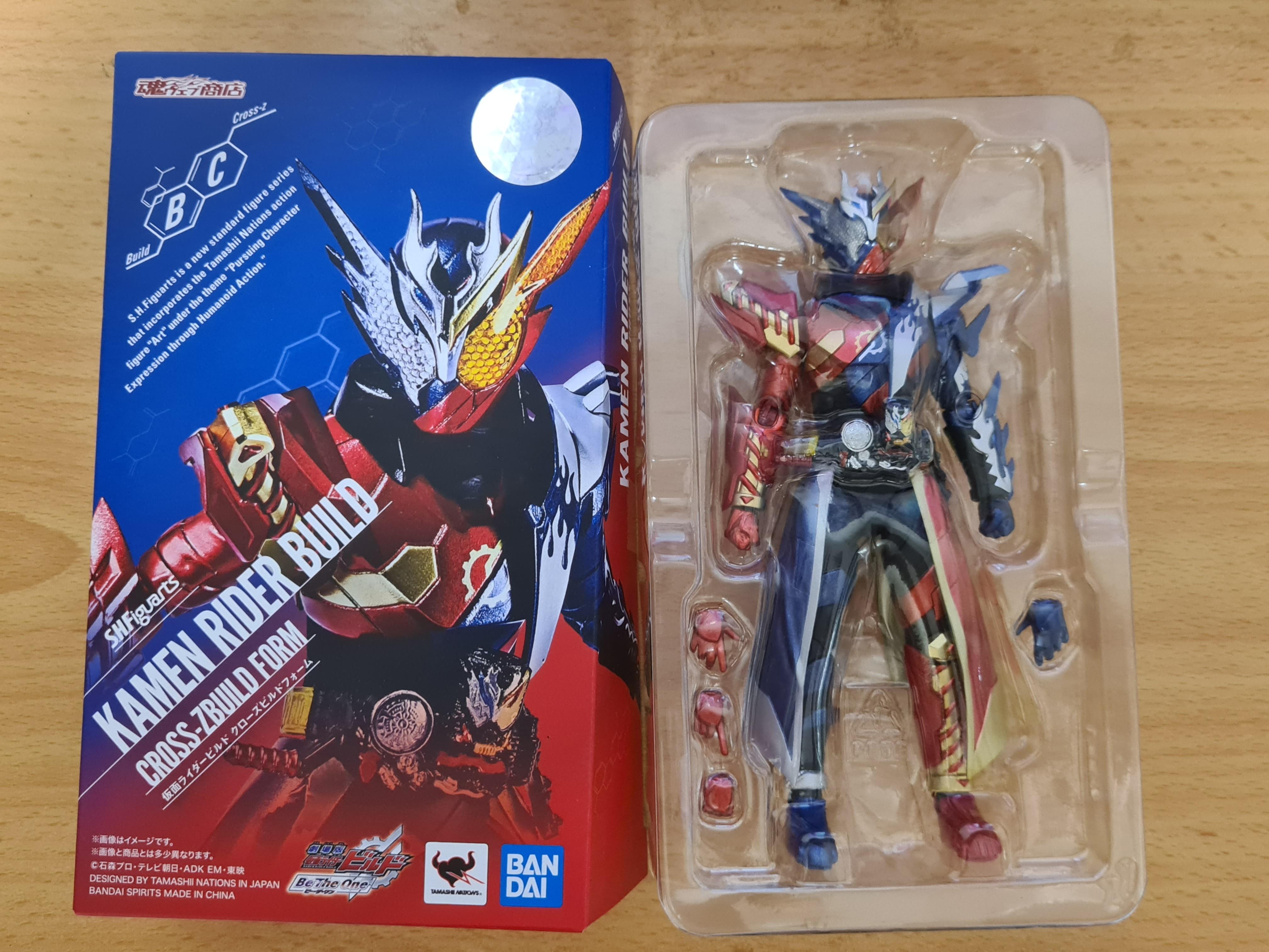Kamen Rider Cross Z Build Shf Shfiguarts Hobbies Toys Toys Games On Carousell