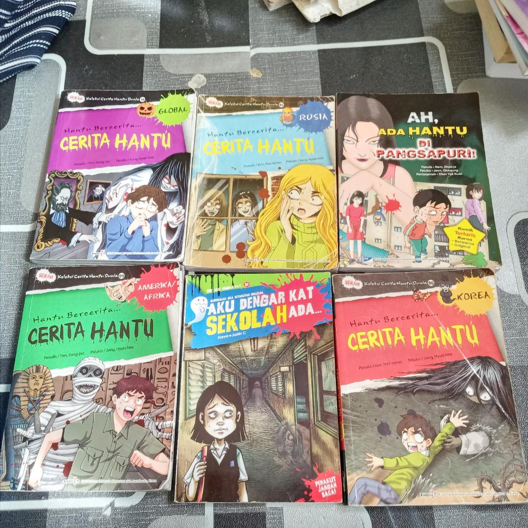 Komik Cerita Hantu Books Stationery Books On Carousell