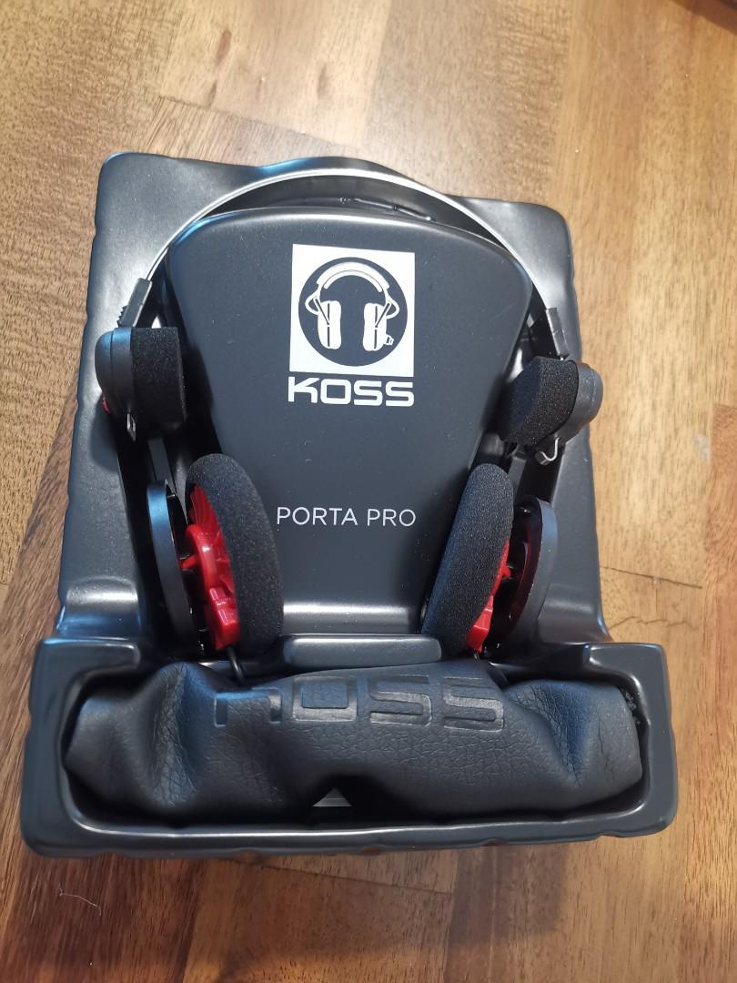 Koss Porta Pro Red Hot on ear headphones