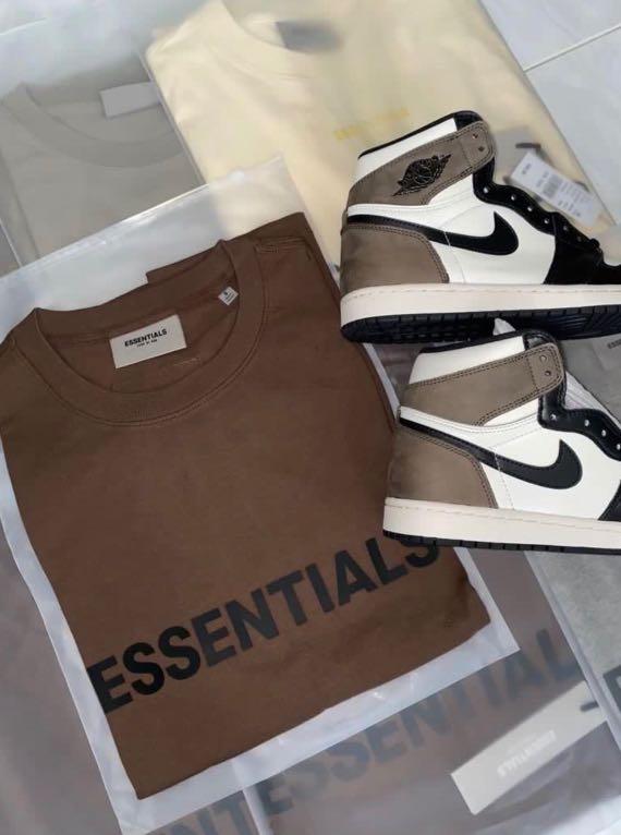 fear of god essentials hoodie rain drum