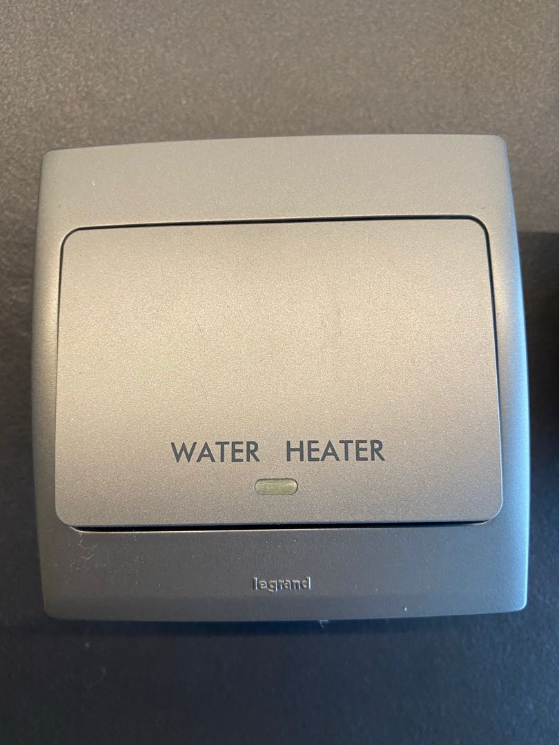 Legrand Water Heater 2Way LED switches, TV & Home Appliances