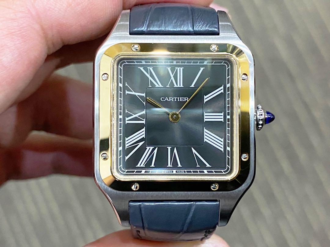 Like New Complete Local Jul 2020 Cartier Santos Dumont Large Le 14