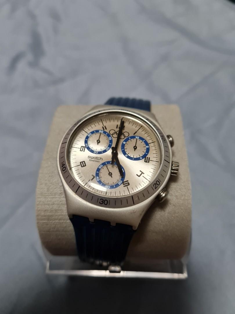 Swatch irony cheap aluminum 4 jewels