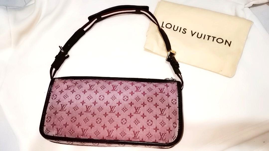 Pre-owned Louis Vuitton Cherry Monogram Mini Lin Kathleen Pochette