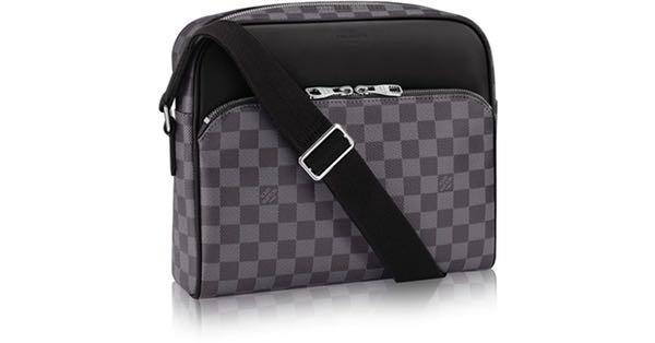 LV LV Men Dayton Reporter PM in Monogram Canvas-Grey in 2023