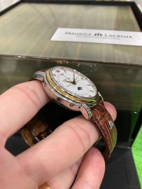 Maurice lacroix moonphase gold best sale