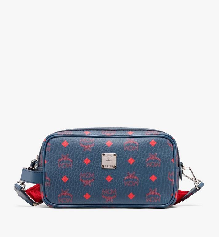 Mcm wash bag in visetos deals