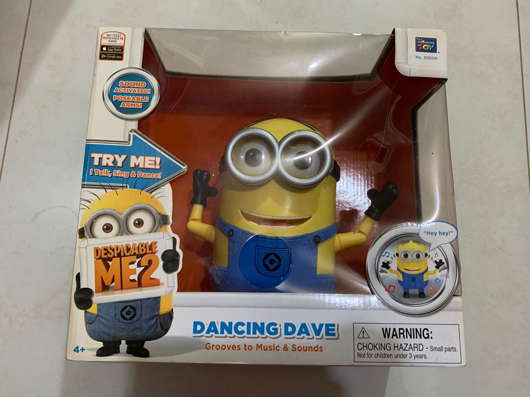 Minions 發聲玩具 玩具 遊戲類 玩具 Carousell