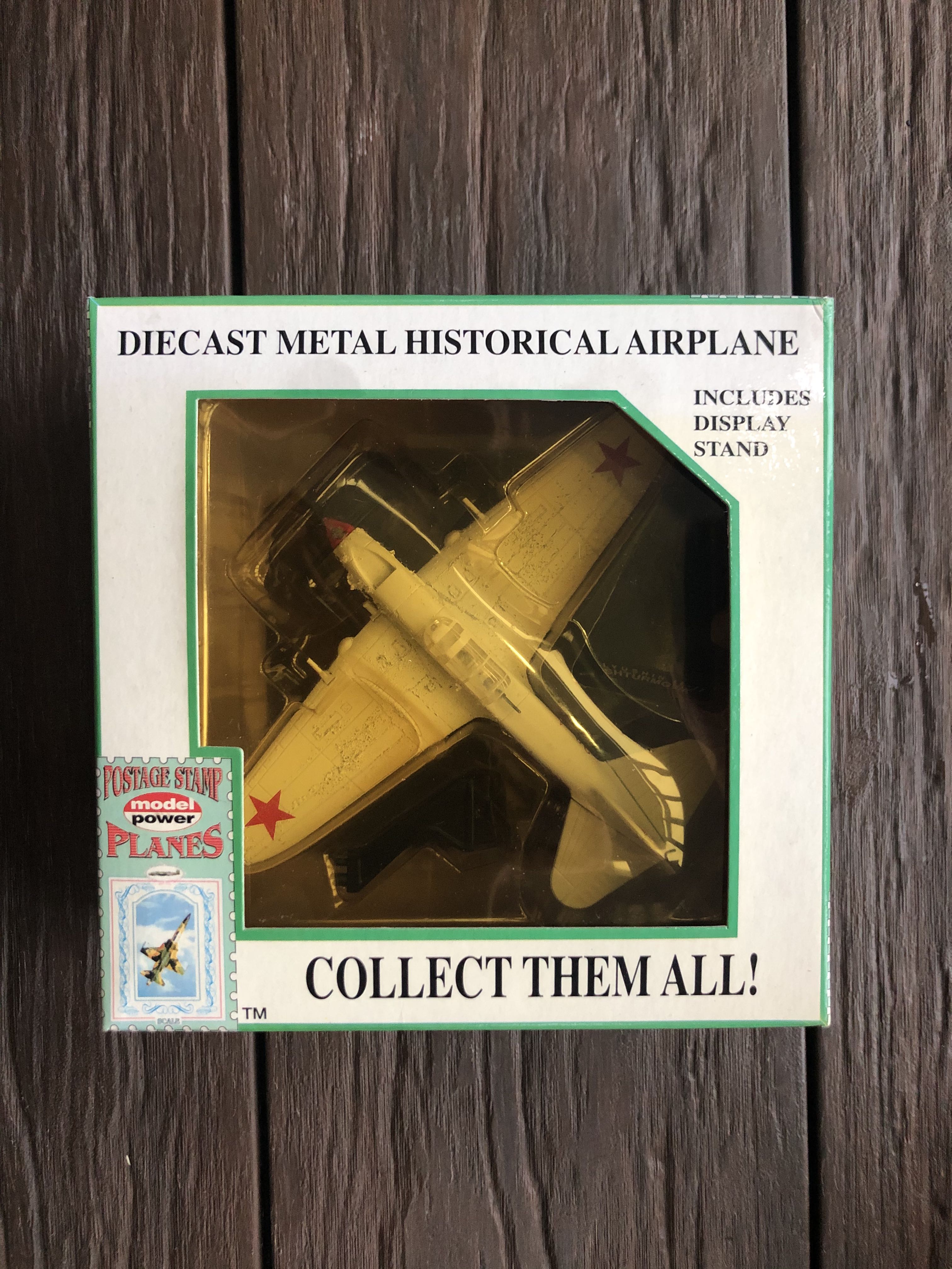 Postage stamp collection diecast planes 2025
