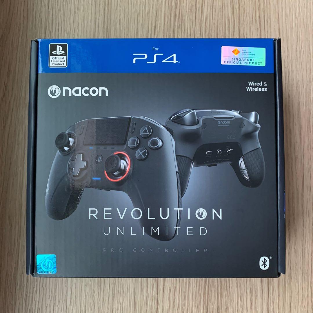 Nacon Revolution Unlimited Pro Controller Ps4 Video Gaming Video Games Playstation On Carousell