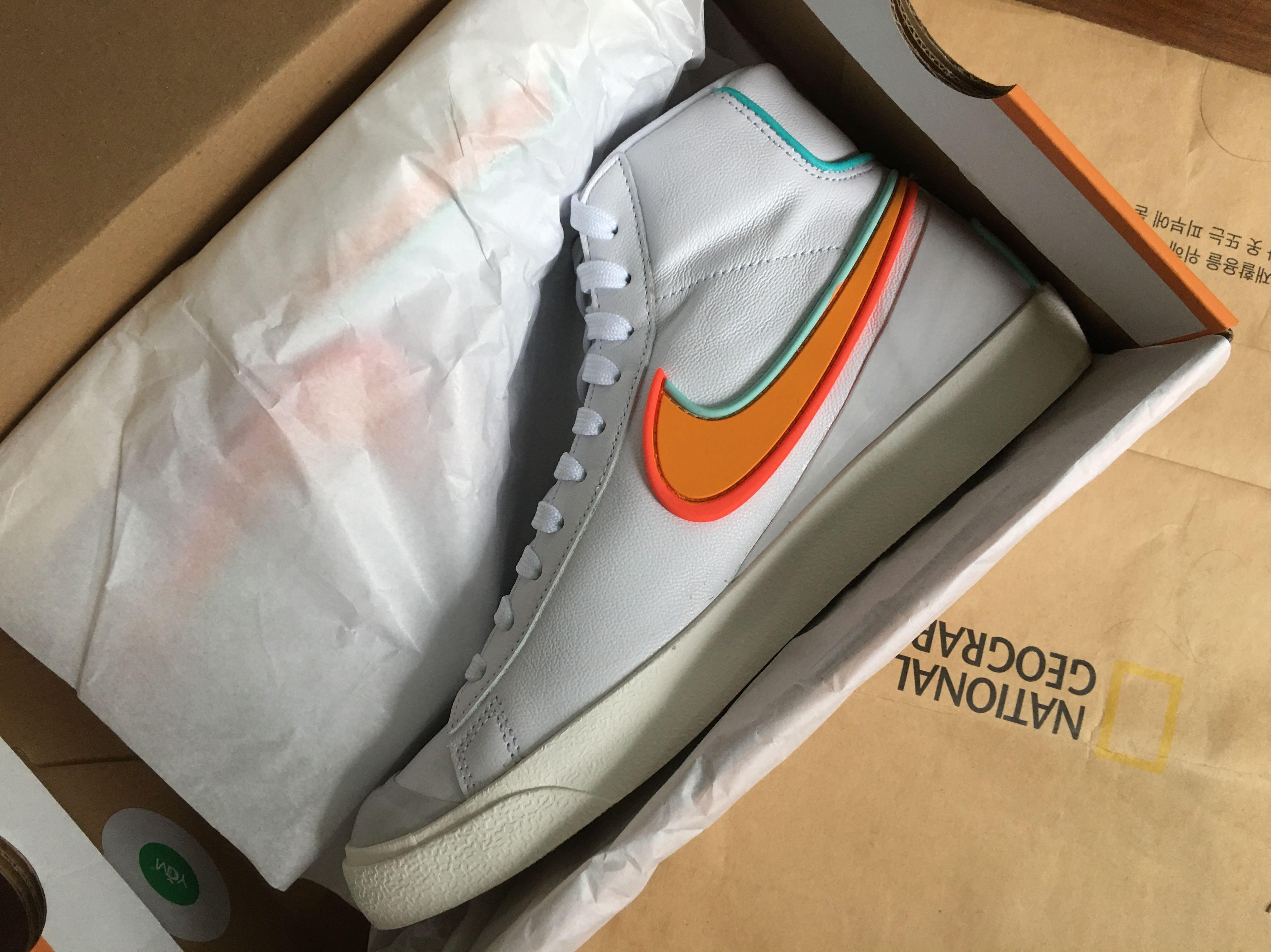 Nike blazer naranjas sales
