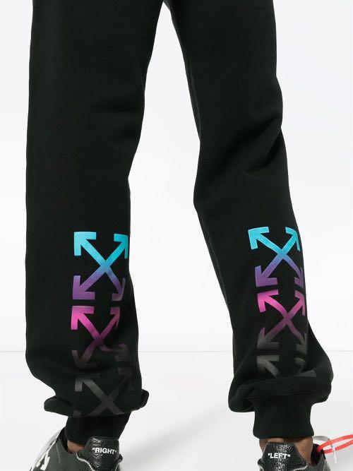 Off white gradient pants 2025