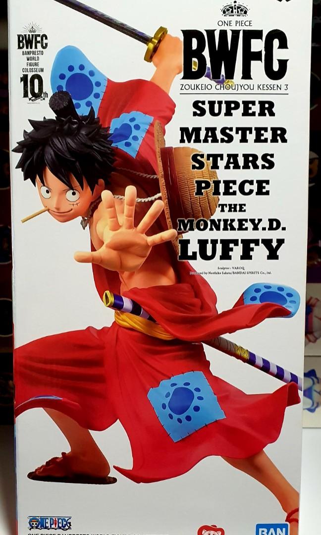 One Piece Bwfc X Super Master Stars Piece Smsp Monkey D Luffy Toys Games Bricks Figurines On Carousell