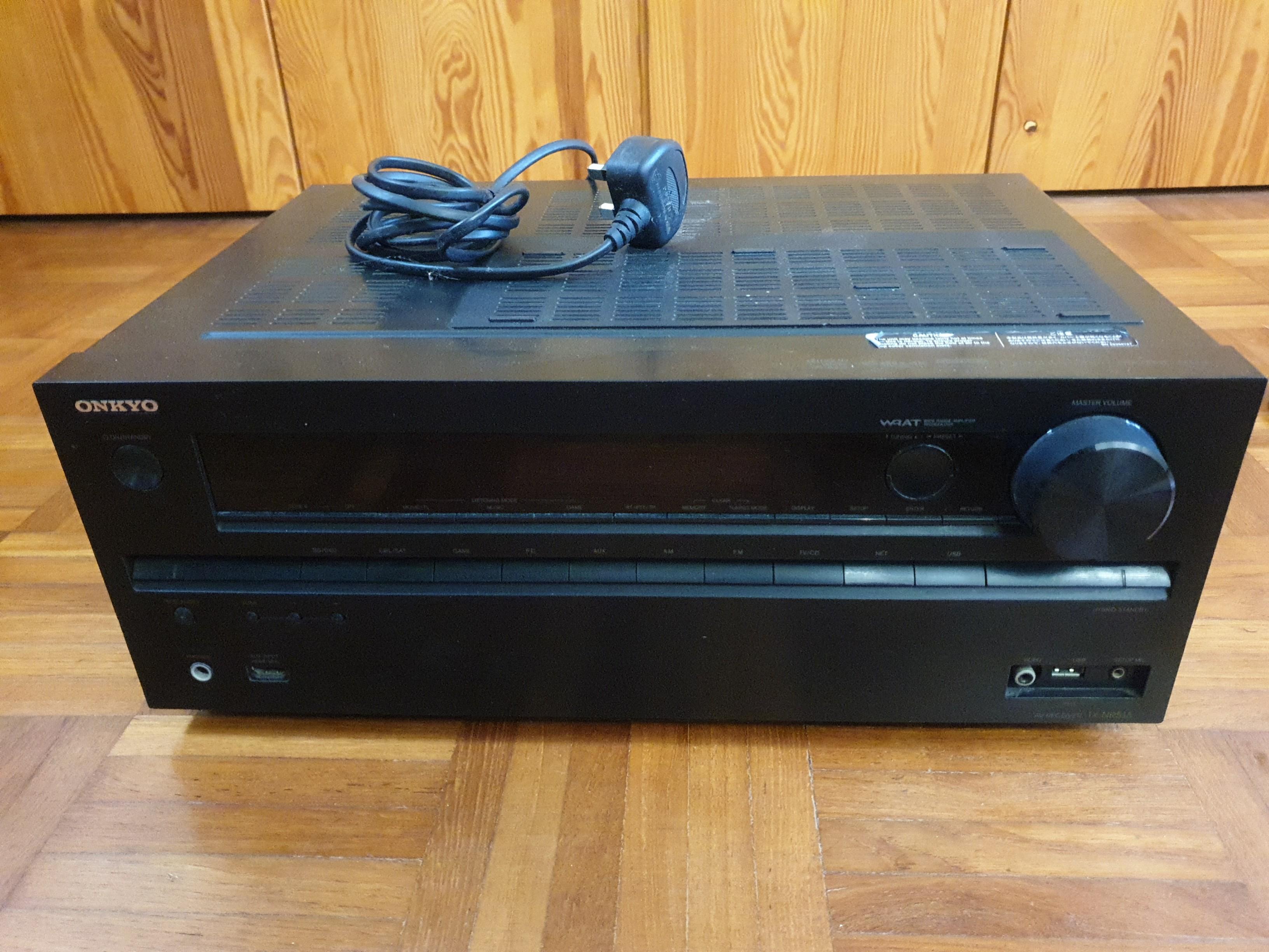 Onkyo network receiver TXNR515, Audio, Soundbars, Speakers & Amplifiers on