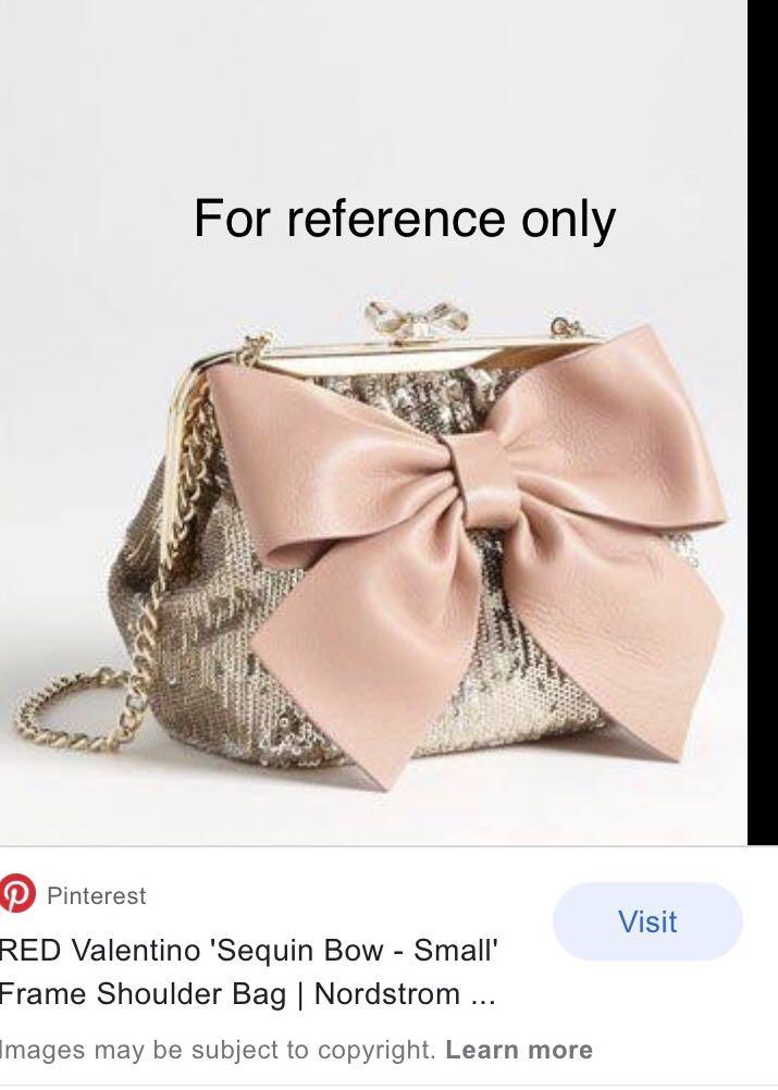 RED Valentino 'Bow - Small' Leather Crossbody Bag, Nordstrom