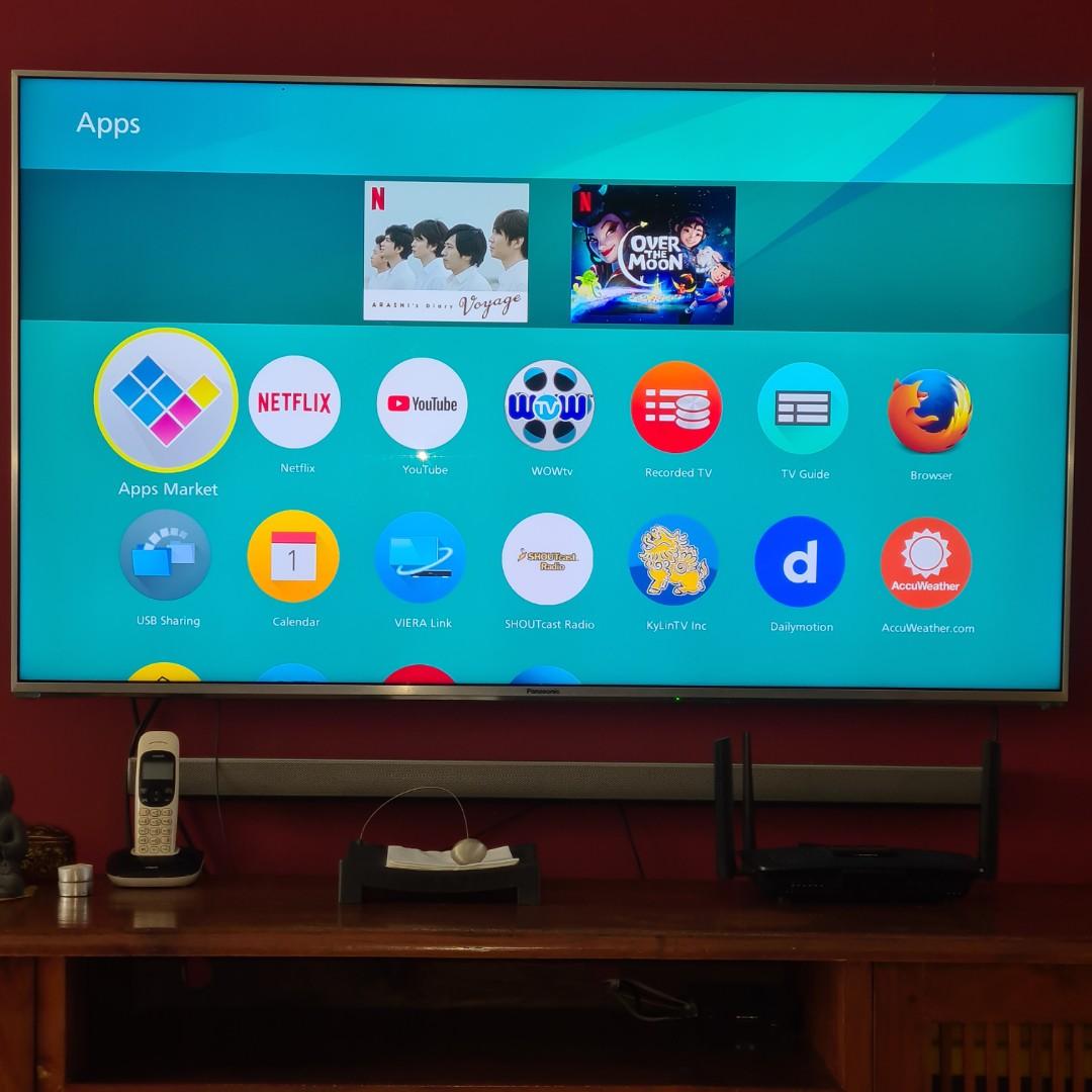 Panasonic smart tv, TV & Home Appliances, TV & Entertainment, TV on