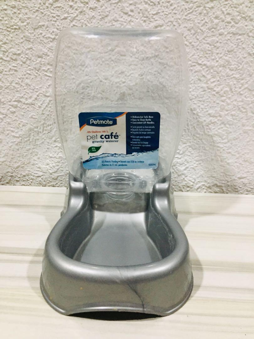 Pet Cafe Gravity Waterer (Water Bowl), Pet Supplies, Homes & Other Pet ...