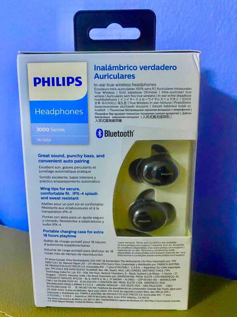 Auriculares bluetooth philips online upbeat shb2505 negro