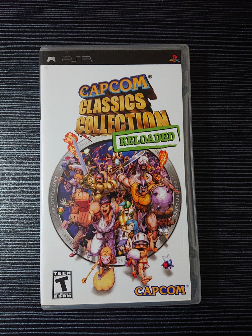 PSP] CAPCOM 經典遊戲合集Capcom classics collection reloaded, 電子