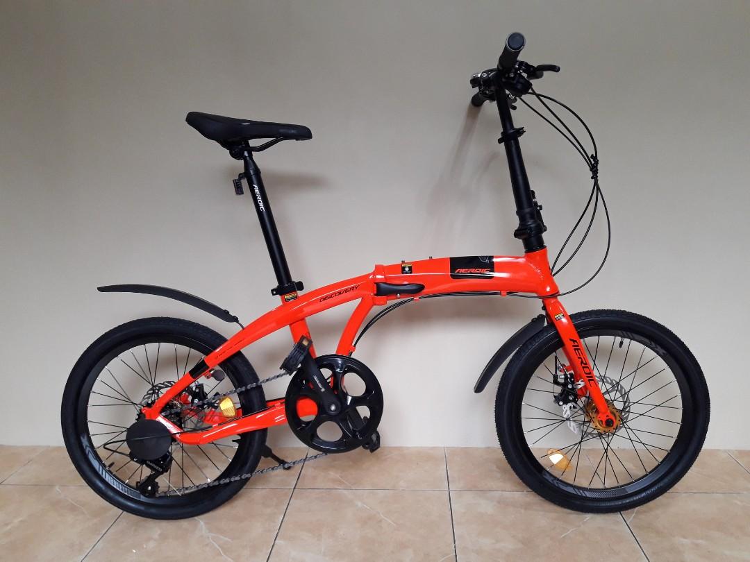 Aeroic discovery folding bike specs store
