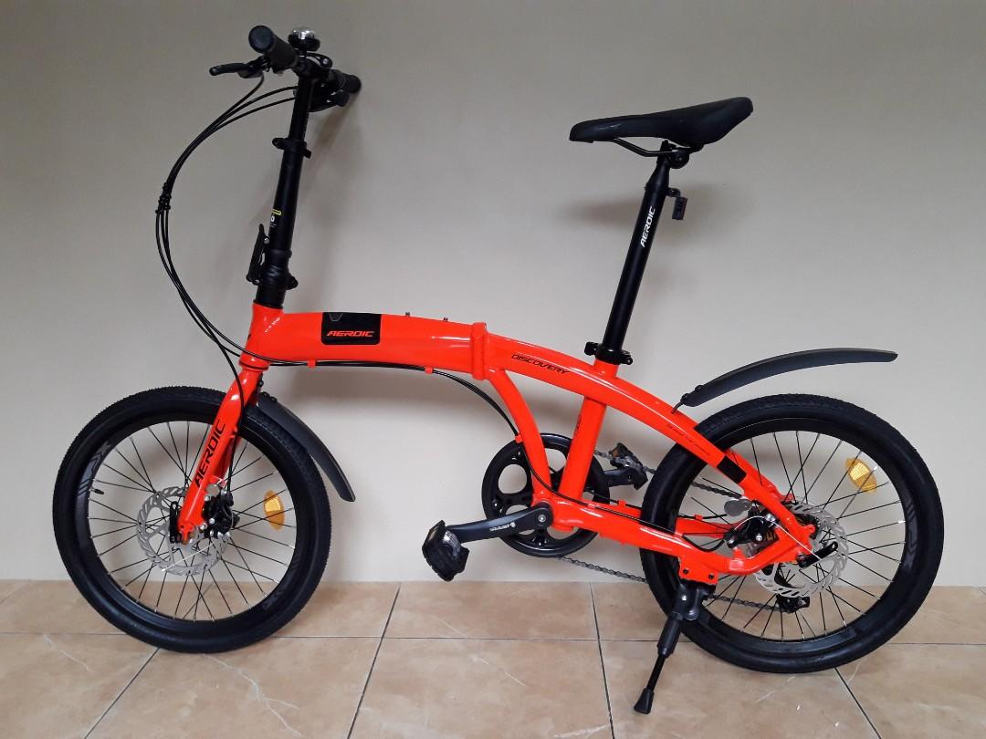 aeroic discovery folding bike