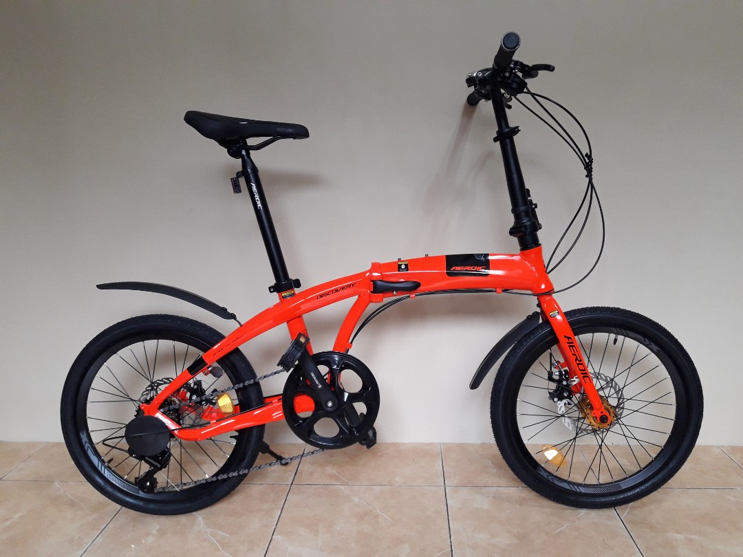 aeroic discovery folding bike