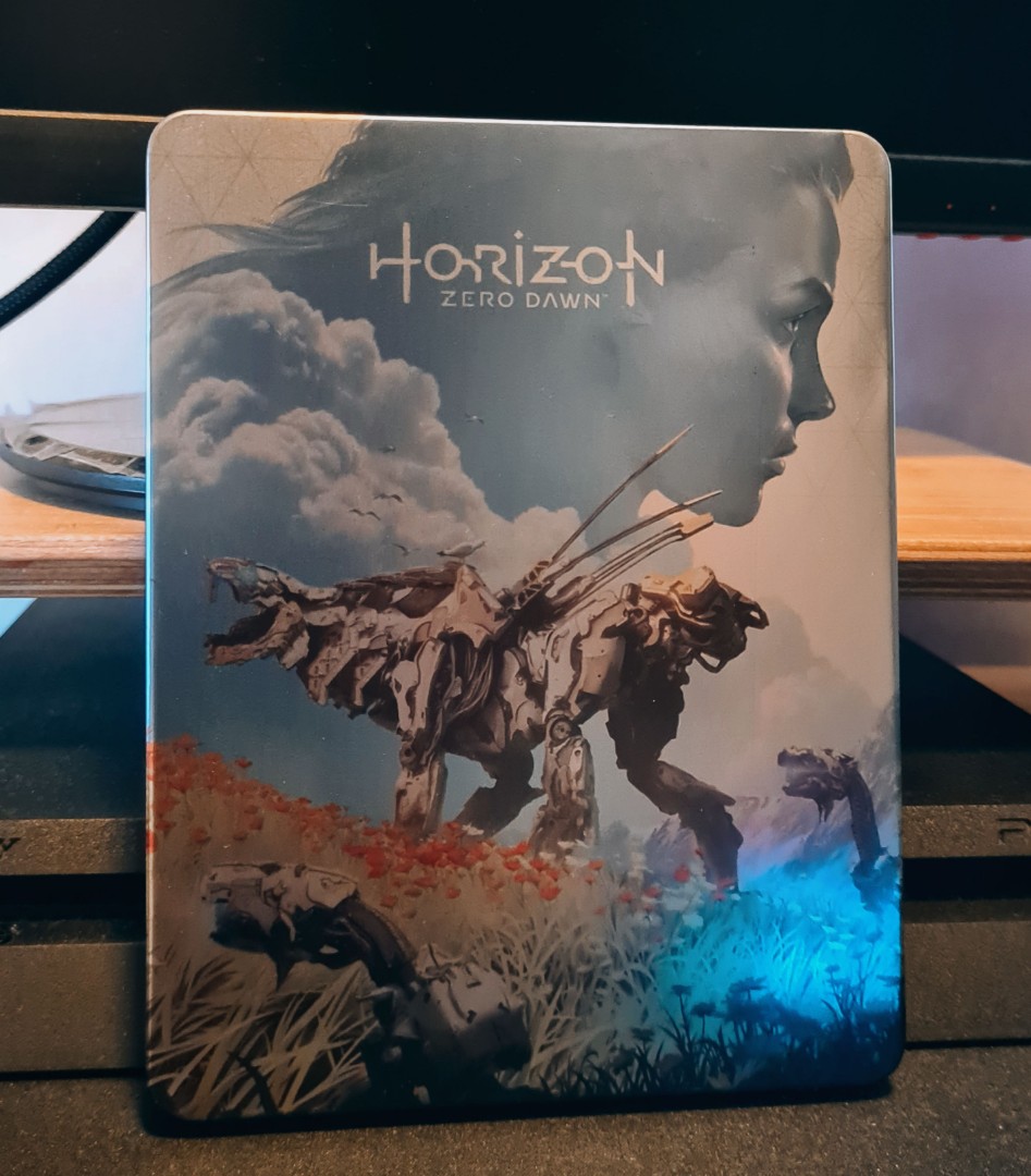 HORIZON Zero Dawn Steelbook Casing ONLY *x *NO GAME* (G2 Size PS3